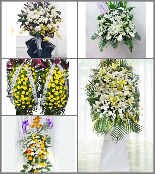 福建福州福清市城头镇善友村白事花篮预定